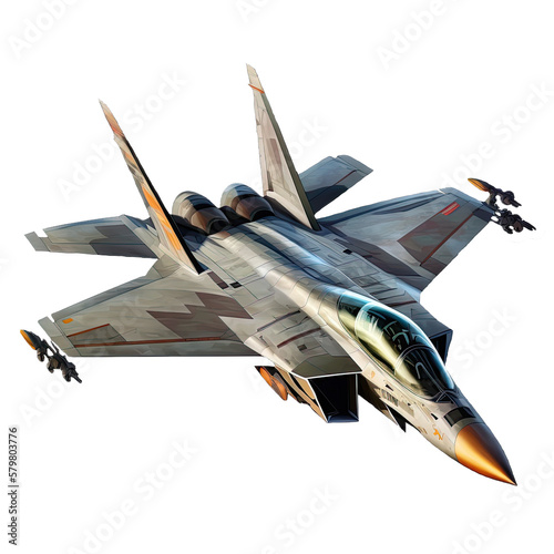 Fototapeta Modern fighter jet