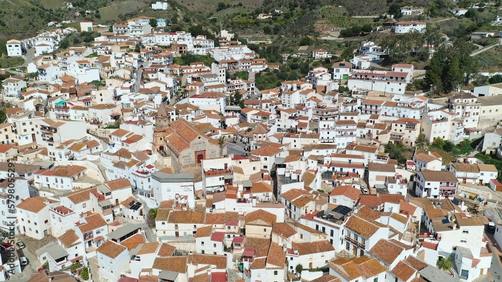 El Borge , localidad malagueña perteneciente a la comarca de Velez Málaga