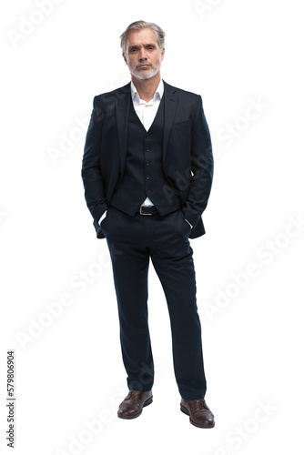 Ταπετσαρία Full length shot of a mature businessman wearing a suit looking at camera