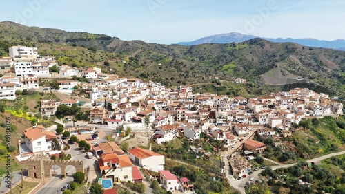 Moclinejo . Localidad perteneciente a la comarca malagueña de La axarquía ( Velez Málaga ) © Manolo García