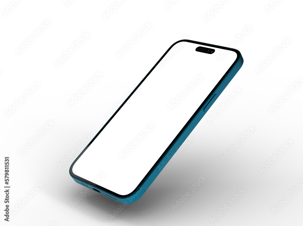 Smartphone frame less blank screen. Mockup generic device. Smartphone frame less blank screen. Mockup generic device.