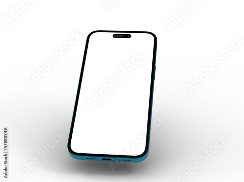 mobile smartphone device digital isolated 3d