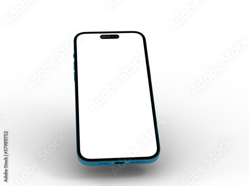 mobile smartphone device digital isolated 3d
