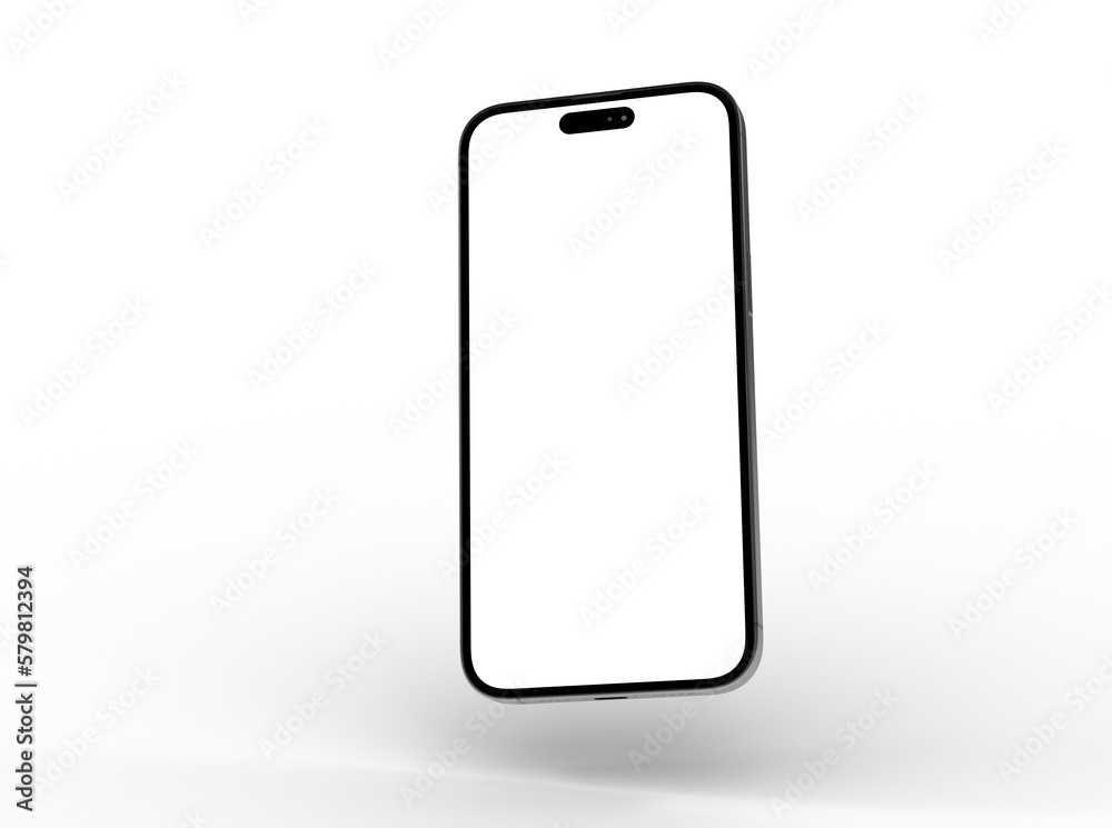 Mockup - mobile smartphone device digital isolated 3d Mockup - mobile smartphone device digital isolated 3d