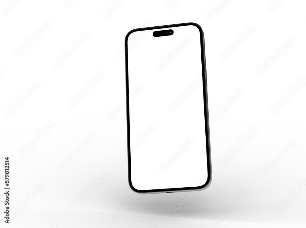Mockup - mobile smartphone device digital isolated 3d Mockup - mobile smartphone device digital isolated 3d