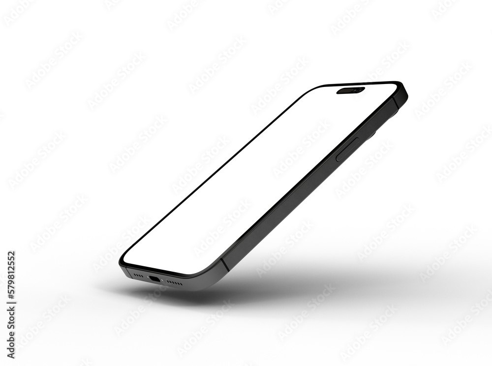 Mockup - mobile smartphone device digital isolated 3d Mockup - mobile smartphone device digital isolated 3d