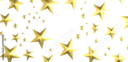 XMAS A gray whirlwind of golden snowflakes and stars. New
