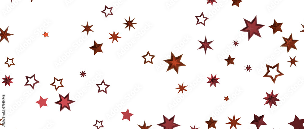 golden stars - in red golden stars - in red