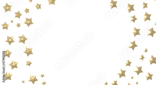 XMAS Glossy 3D Christmas star icon. Design element for holidays. -