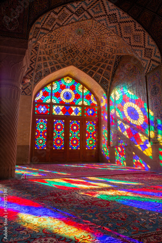 Nasir al-Mulk Pink Mosque, Shiraz, Iran