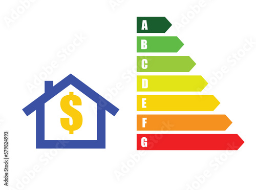 Energy efficiency, 3d, performance, economy 