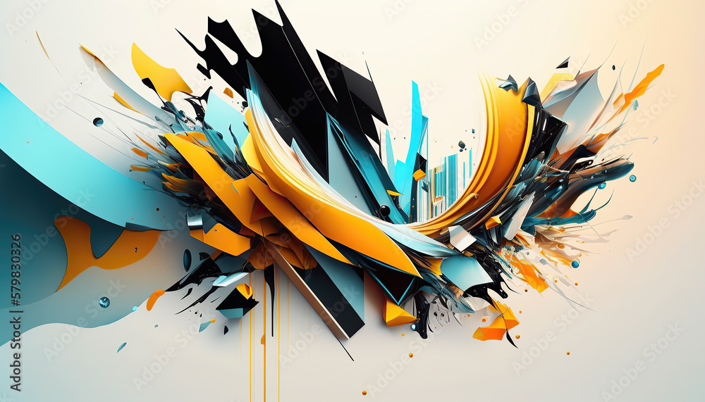 Generative Ai Illustration From Colorful Background On White Stock Illustration Adobe Stock Generative Ai Illustration From Colorful Background On White Stock Illustration Adobe Stock