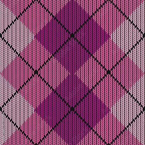 diamond pattern, knitting, loop, sweater pattern