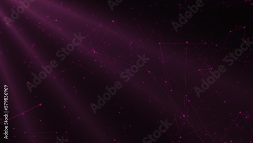 abstract loop color geometrical background with lines and dots