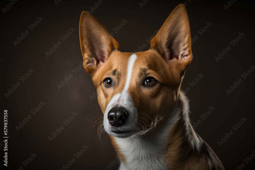 Stunning Studio Photoshoot of a Basenji Dog: Capturing the Beauty and Personality Stunning Studio Photoshoot of a Basenji Dog: Capturing the Beauty and Personality