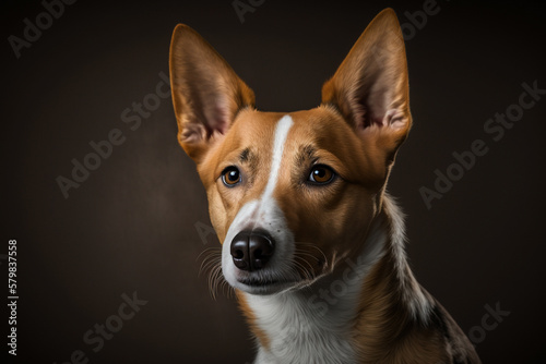 Stunning Studio Photoshoot of a Basenji Dog: Capturing the Beauty and Personality © ThePixelCraft