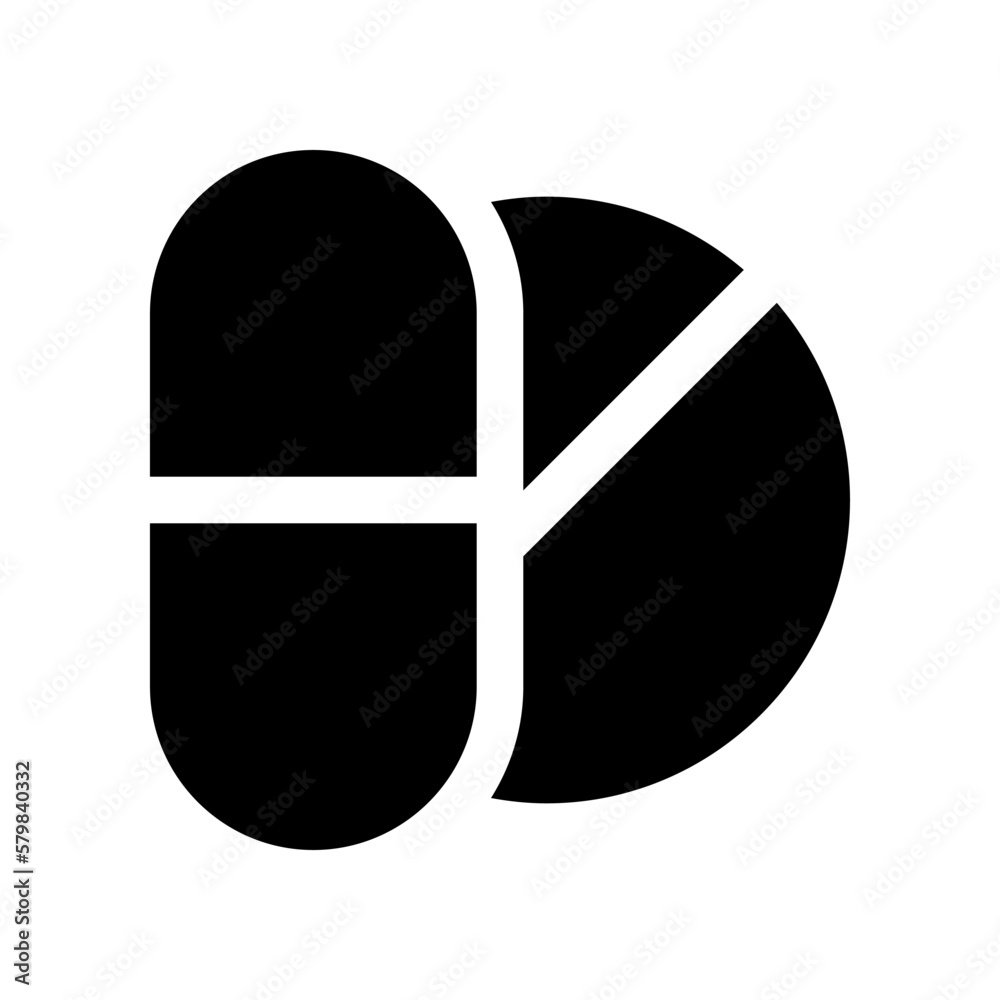 pill icon for your website design, logo, app, UI. 