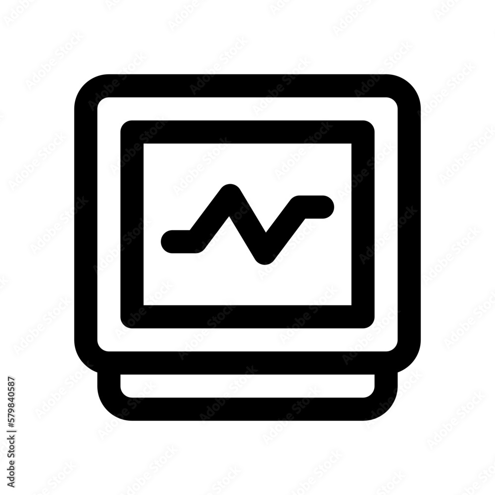 cardiogram icon for your website design, logo, app, UI. 