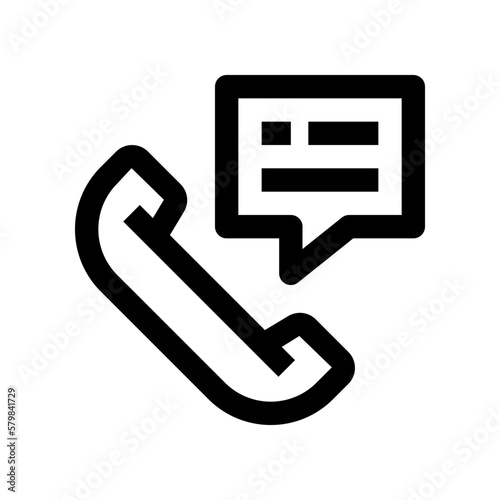 call center icon for your website, mobile, presentation, and logo design.