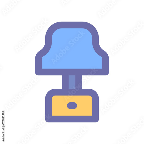 lamp icon for your website design, logo, app, UI. 