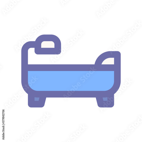 bathtub icon for your website design, logo, app, UI. 