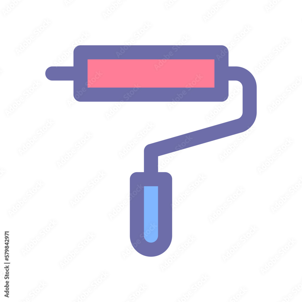 roller icon for your website design, logo, app, UI. roller icon for your website design, logo, app, UI.