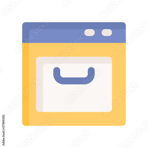 oven icon for your website design, logo, app, UI. 