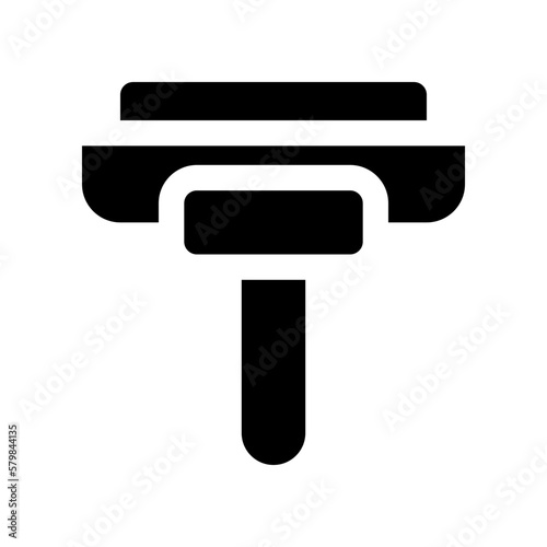 squeegee icon for your website, mobile, presentation, and logo design.