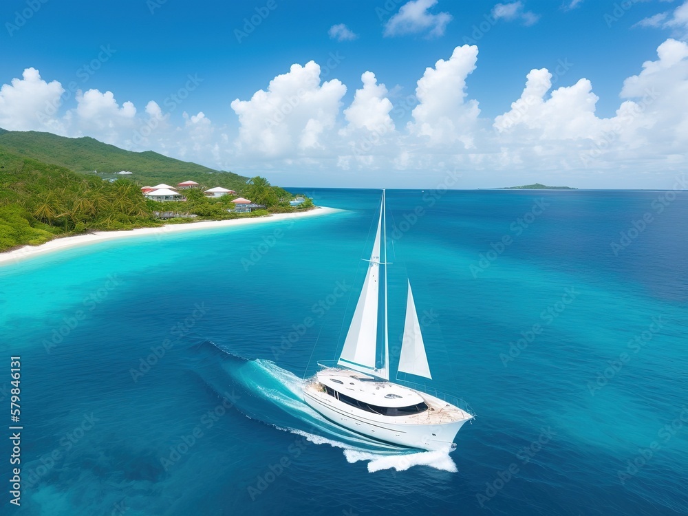 Luxury floating boat