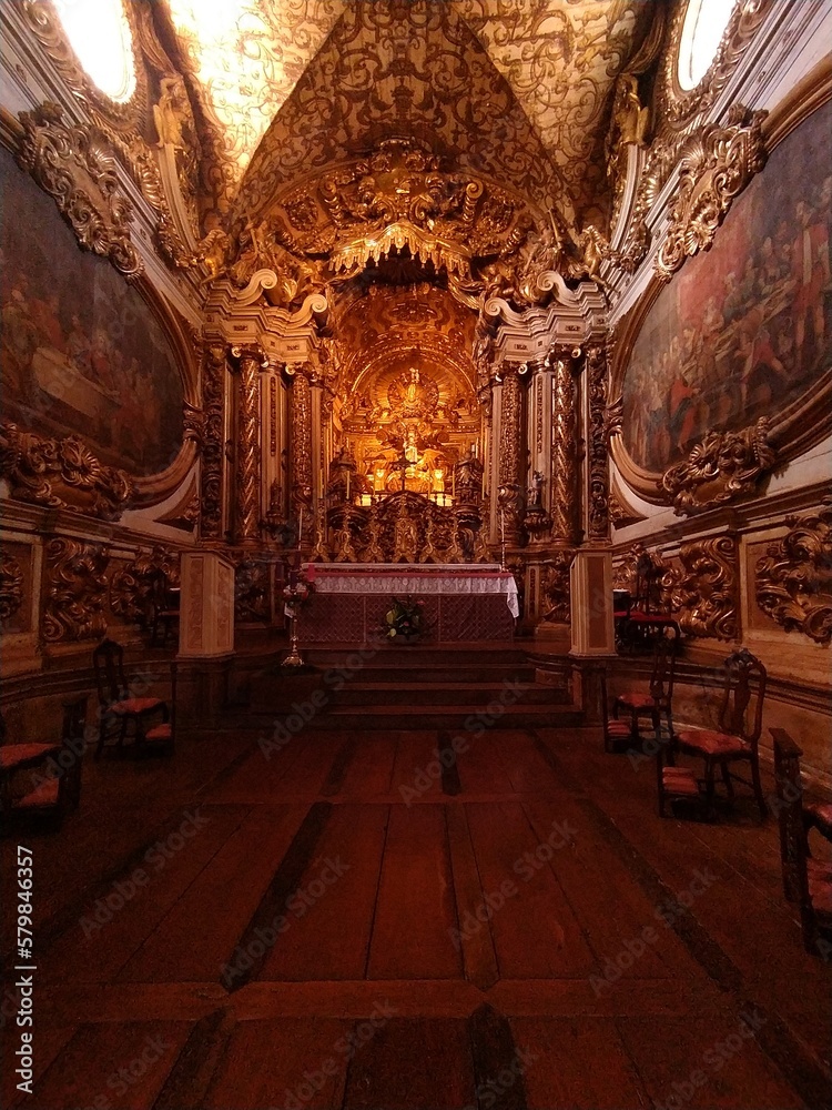Obraz premium interior de igreja