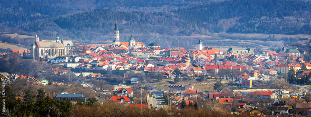 The historic town Levoca, situated in the east of the Spis region, Slovakia