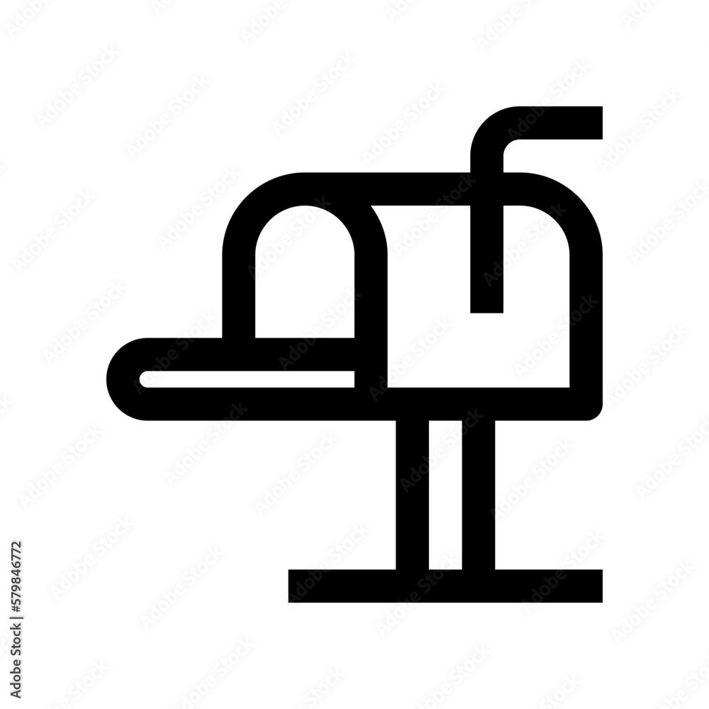 post box icon for your website, mobile, presentation, and logo design. post box icon for your website, mobile, presentation, and logo design.