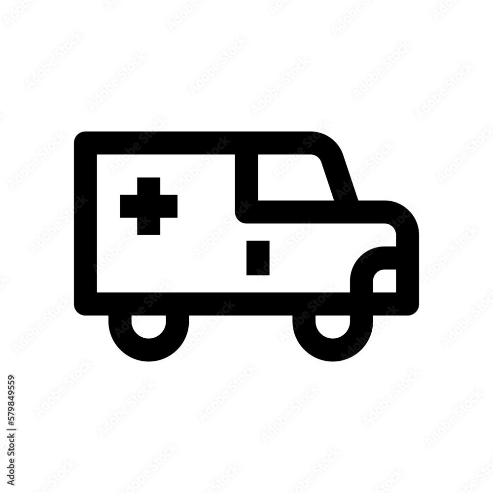 ambulance icon for your website, mobile, presentation, and logo design. ambulance icon for your website, mobile, presentation, and logo design.