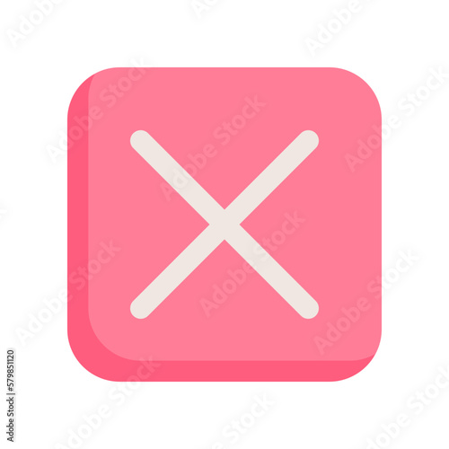 cancel icon for your website design, logo, app, UI. 