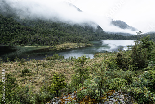 Landscape between Caleta Yungay and Tortel - traveling the Carretera Austral at the end of summer - Patagonia, Chile