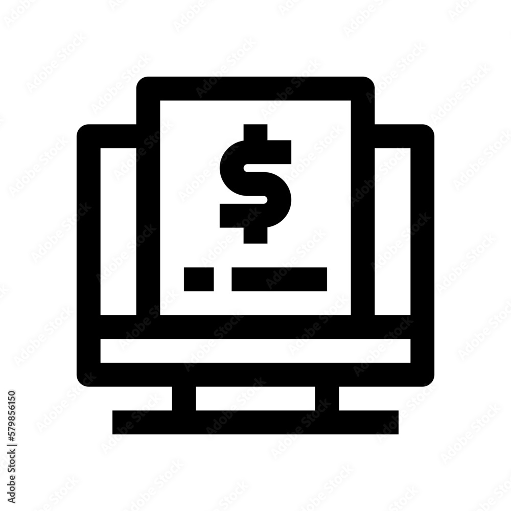 invoice icon for your website, mobile, presentation, and logo design. invoice icon for your website, mobile, presentation, and logo design.