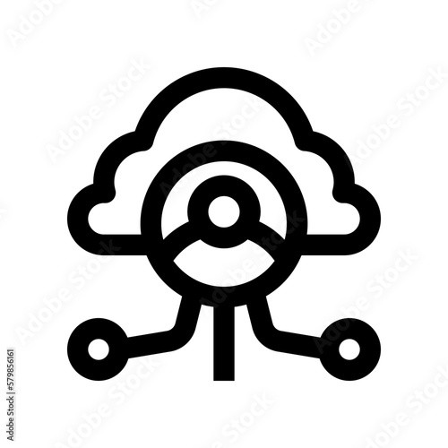 cloud computing icon for your website, mobile, presentation, and logo design.