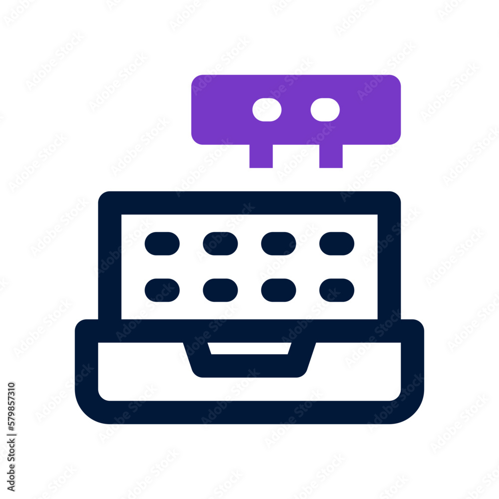 cash box icon for your website, mobile, presentation, and logo design. cash box icon for your website, mobile, presentation, and logo design.
