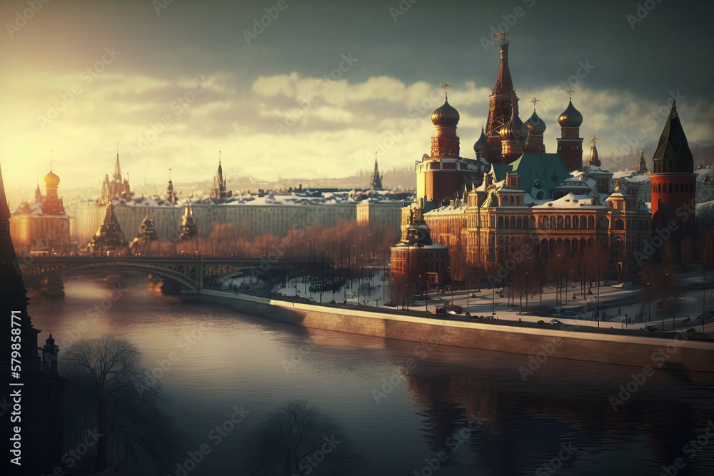 Majestic Moscow: A Captivating Landscape