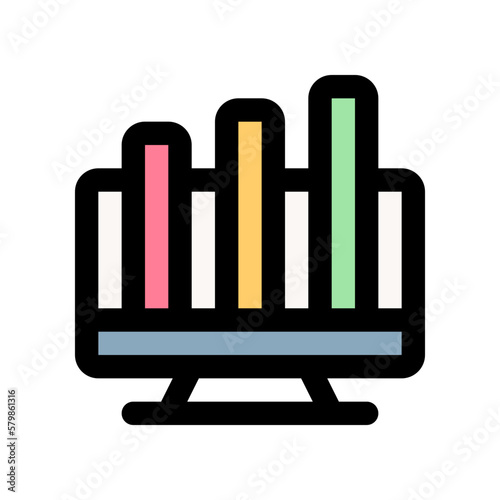 analysis icon for your website design, logo, app, UI. 