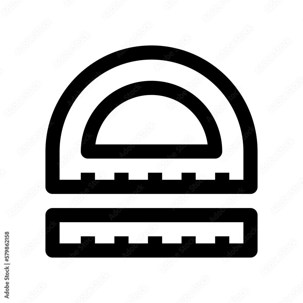 protractor icon for your website, mobile, presentation, and logo design. protractor icon for your website, mobile, presentation, and logo design.