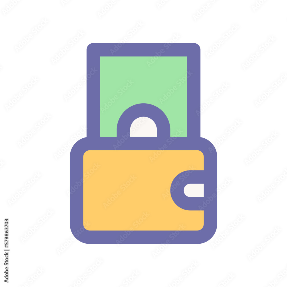 wallet icon for your website design, logo, app, UI. wallet icon for your website design, logo, app, UI.