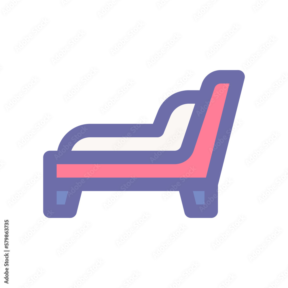 chair icon for your website design, logo, app, UI. chair icon for your website design, logo, app, UI.