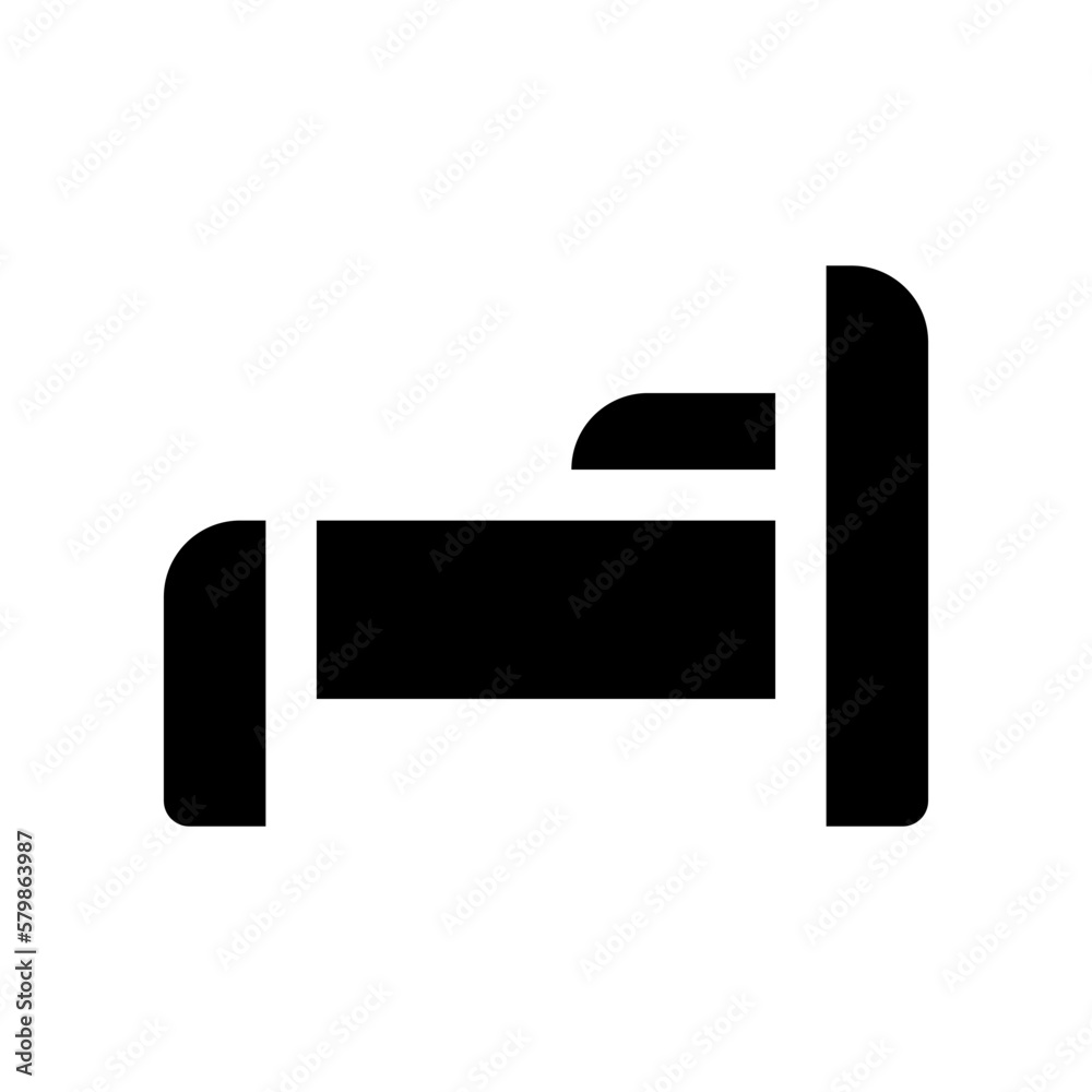 bed icon for your website design, logo, app, UI. bed icon for your website design, logo, app, UI.
