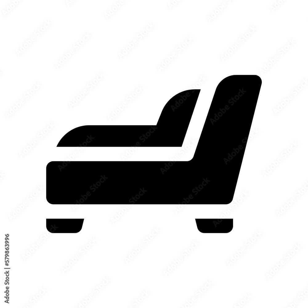 chair icon for your website design, logo, app, UI. chair icon for your website design, logo, app, UI.