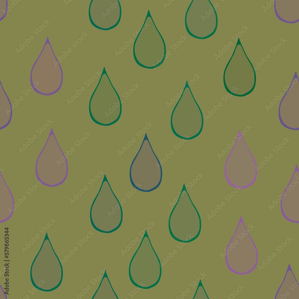 Cartoon water seamless rain drops pattern for wrapping paper and kids clothes print and fabrics and linens Cartoon water seamless rain drops pattern for wrapping paper and kids clothes print and fabrics and linens