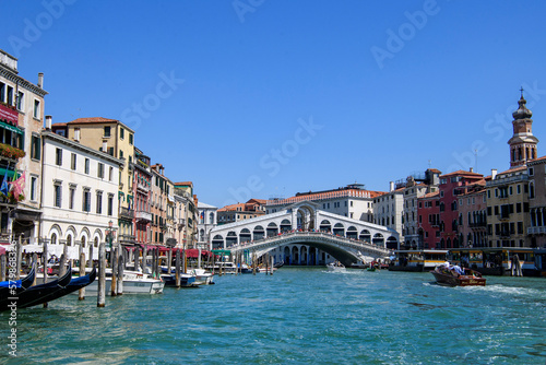 Venice  Italy - Grand Canal and Rialto Bridge