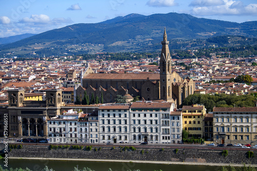 Florence, Italy - Basilica of Santa Croce