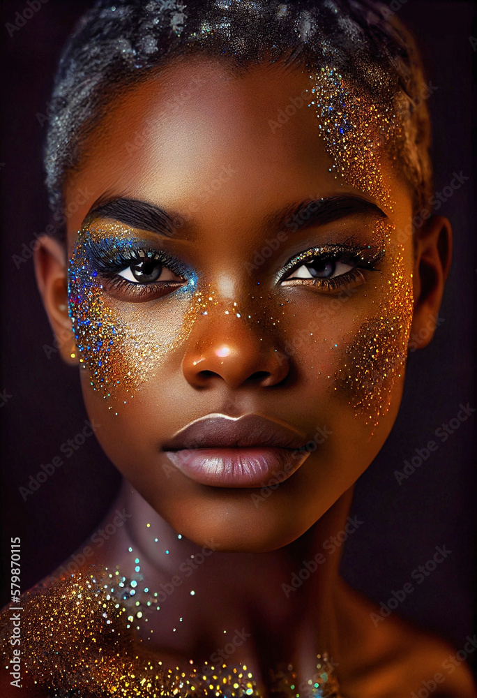 LGBT people with glitter makeup, which involves the use of glitter and glitter on the eyes. Generative AI.0 LGBT people with glitter makeup, which involves the use of glitter and glitter on the eyes. Generative AI.0