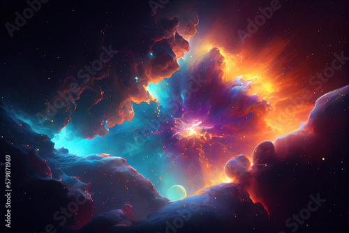 Ultra Detailed Nebula Abstract Wallpaper (9)